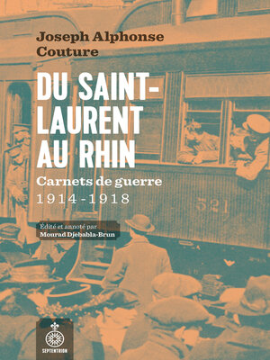 cover image of Du Saint-Laurent au Rhin